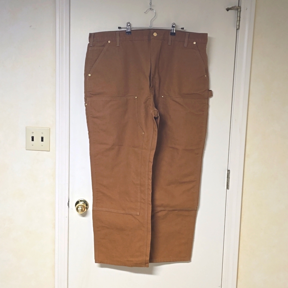 Mens Carhartt double knee jeans. 44/30